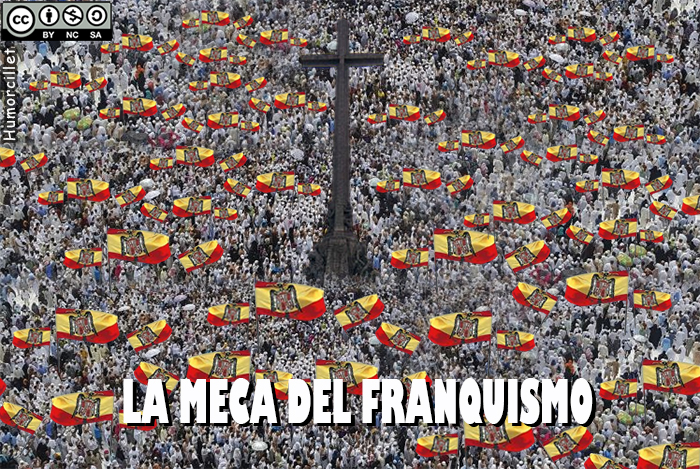 Un año después, Franco sigue en el Valle de los Caídos Meca-franquista